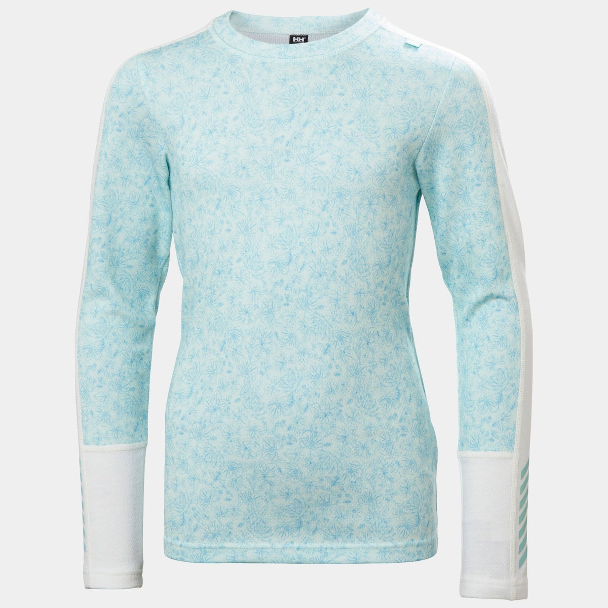 JR GRAPHIC LIFA MERINO SET, LIGHT CYAN, 164/14