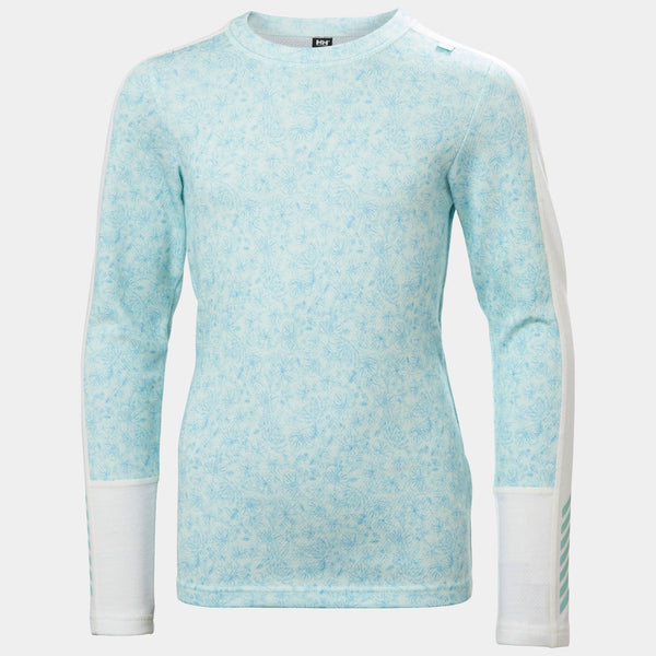 JR GRAPHIC LIFA MERINO SET, LIGHT CYAN, 164/14