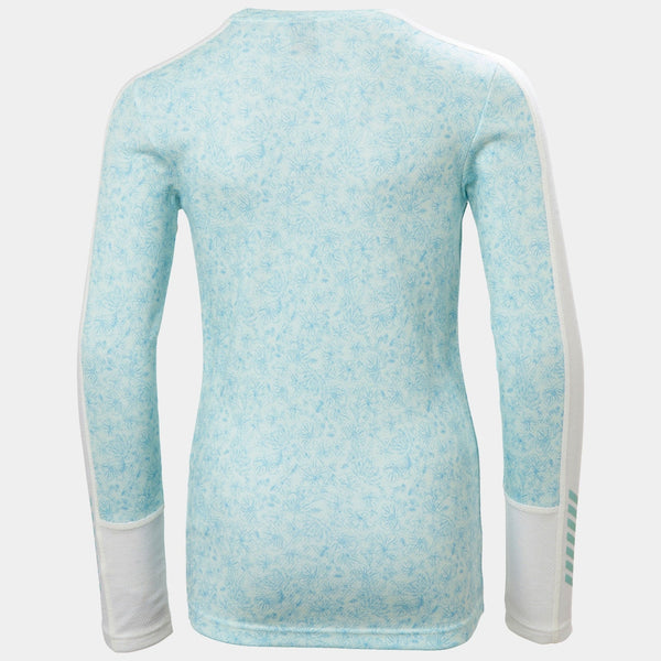 JR GRAPHIC LIFA MERINO SET, LIGHT CYAN, 164/14