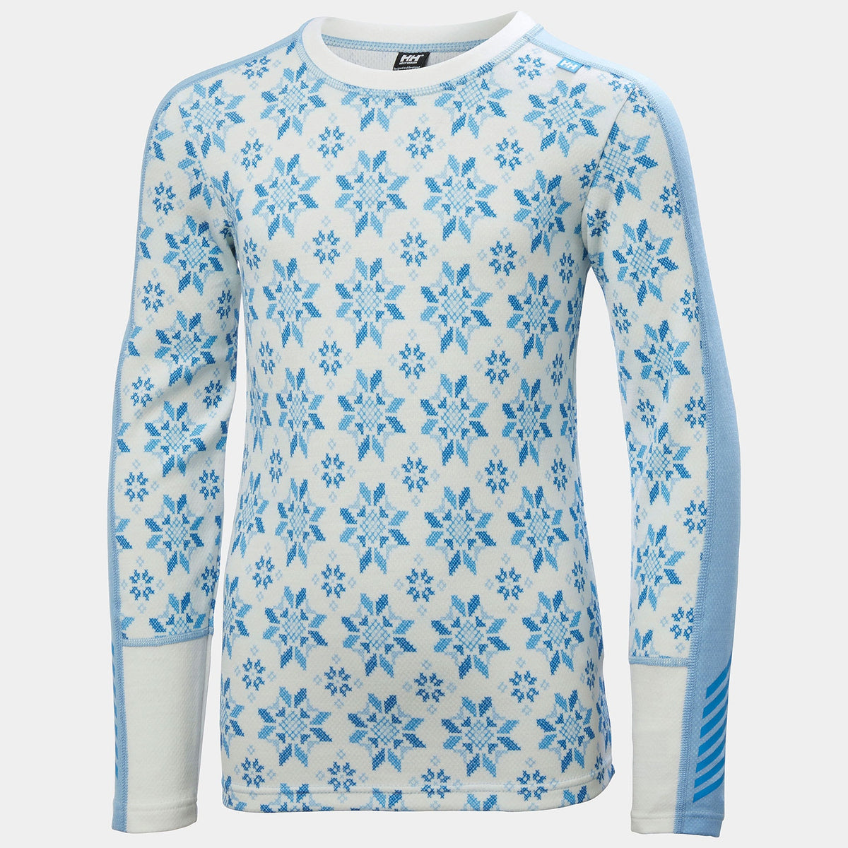 JR GRAPHIC LIFA MERINO SET, BRIGHT BLUE, 164/14