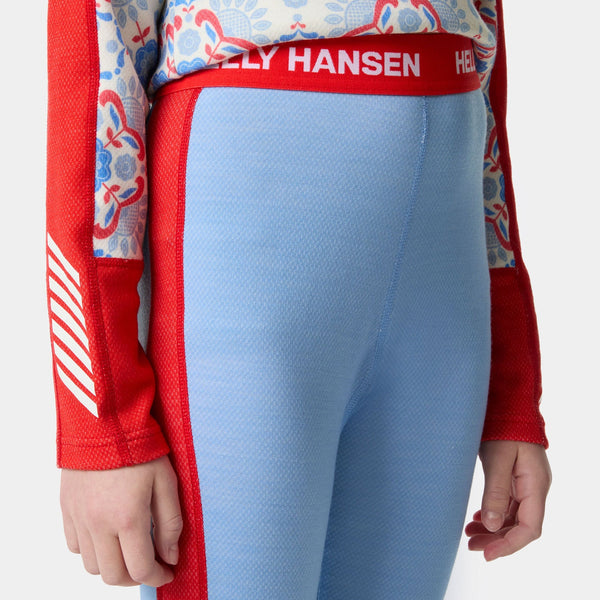 JR GRAPHIC LIFA MERINO SET, BRIGHT BLUE, 140/10