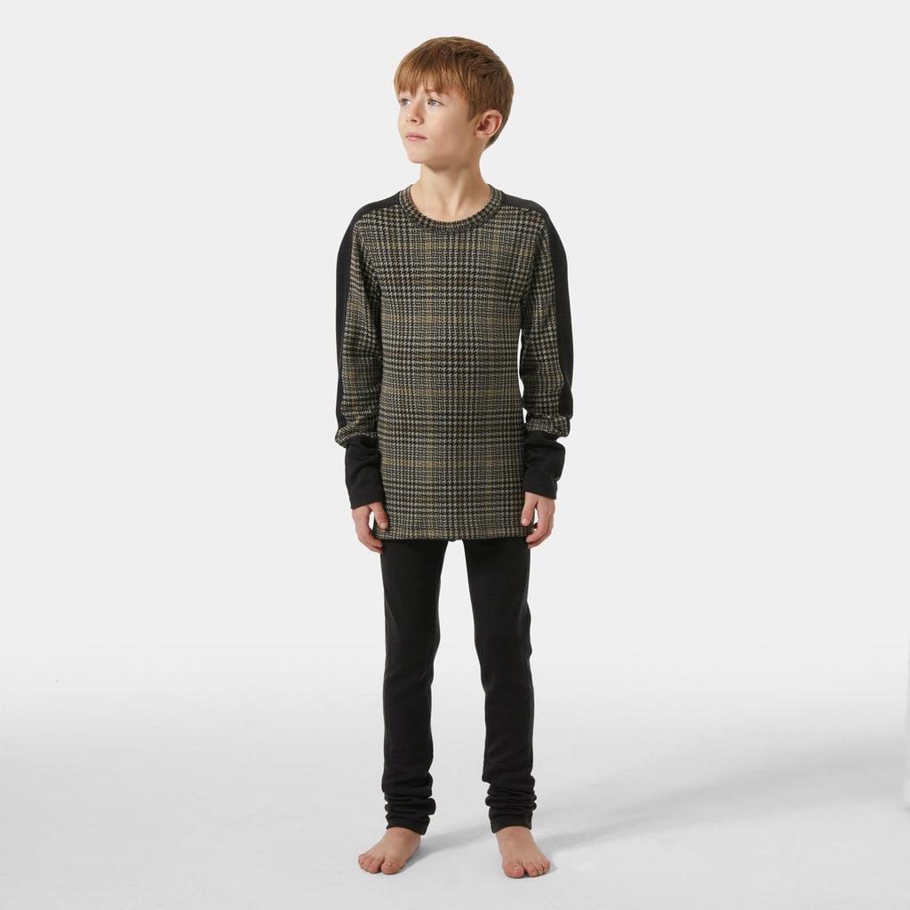 JR GRAPHIC LIFA MERINO SET, SEPIA AOP, 140/10