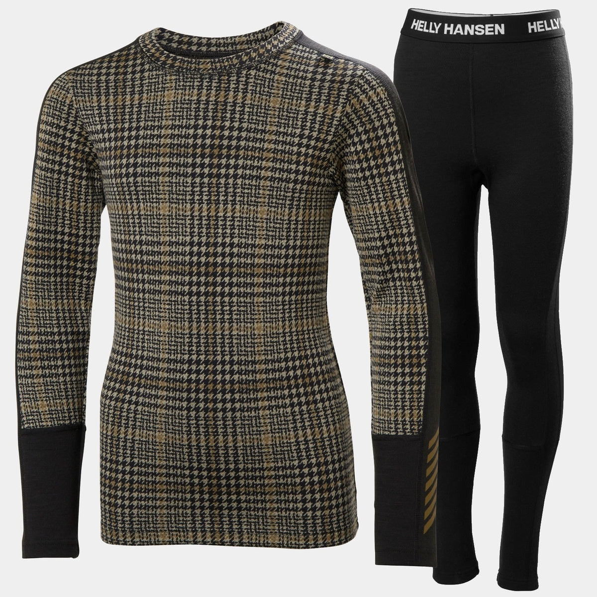 JR GRAPHIC LIFA MERINO SET, SEPIA AOP, 140/10