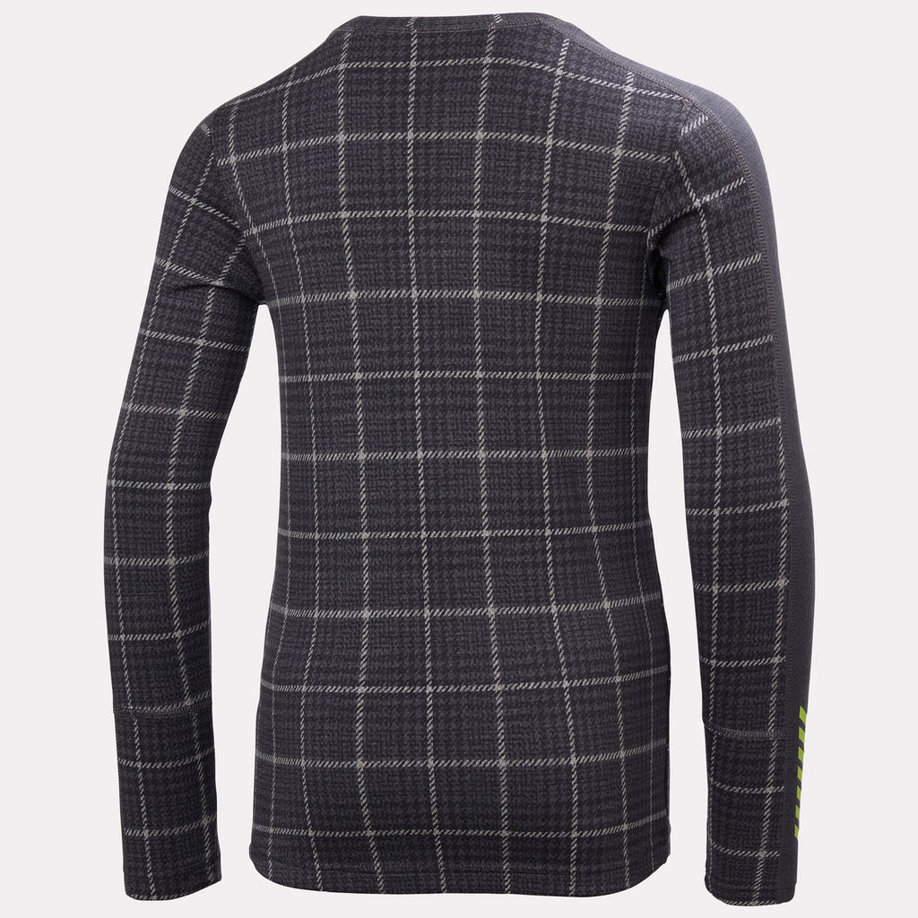 JR GRAPHIC LIFA MERINO SET, THUNDER GRE, 140/10