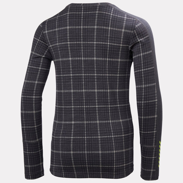 JR GRAPHIC LIFA MERINO SET, THUNDER GRE, 140/10