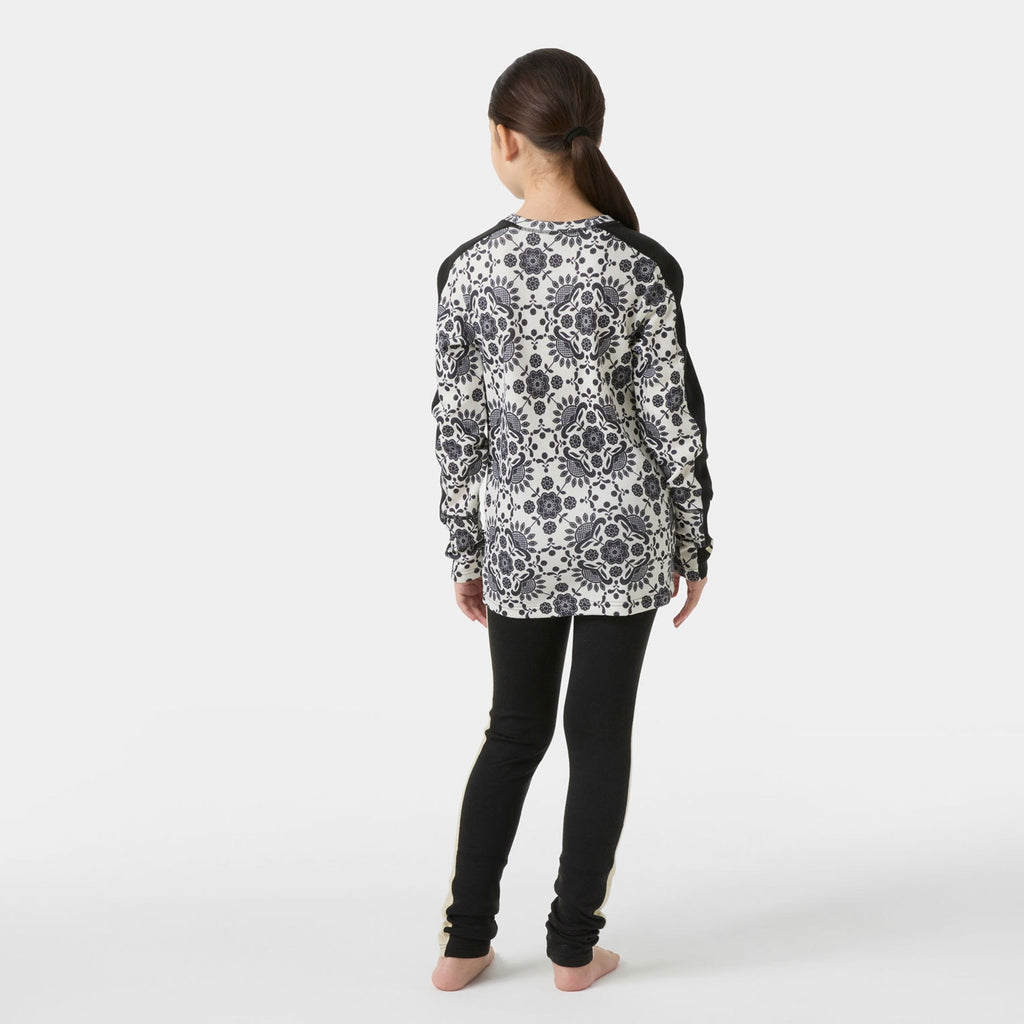 JR GRAPHIC LIFA MERINO SET, BLACK AOP, 140/10