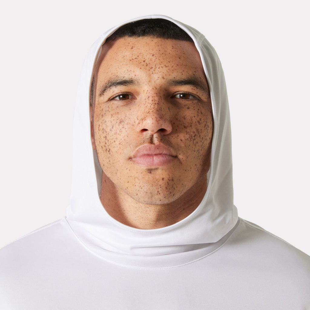 HH TECH HOODIE, WHITE, S