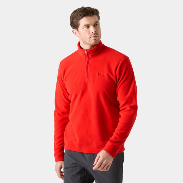 DAYBREAKER 1/2 ZIP FLEECE, ALERT RED, XXL