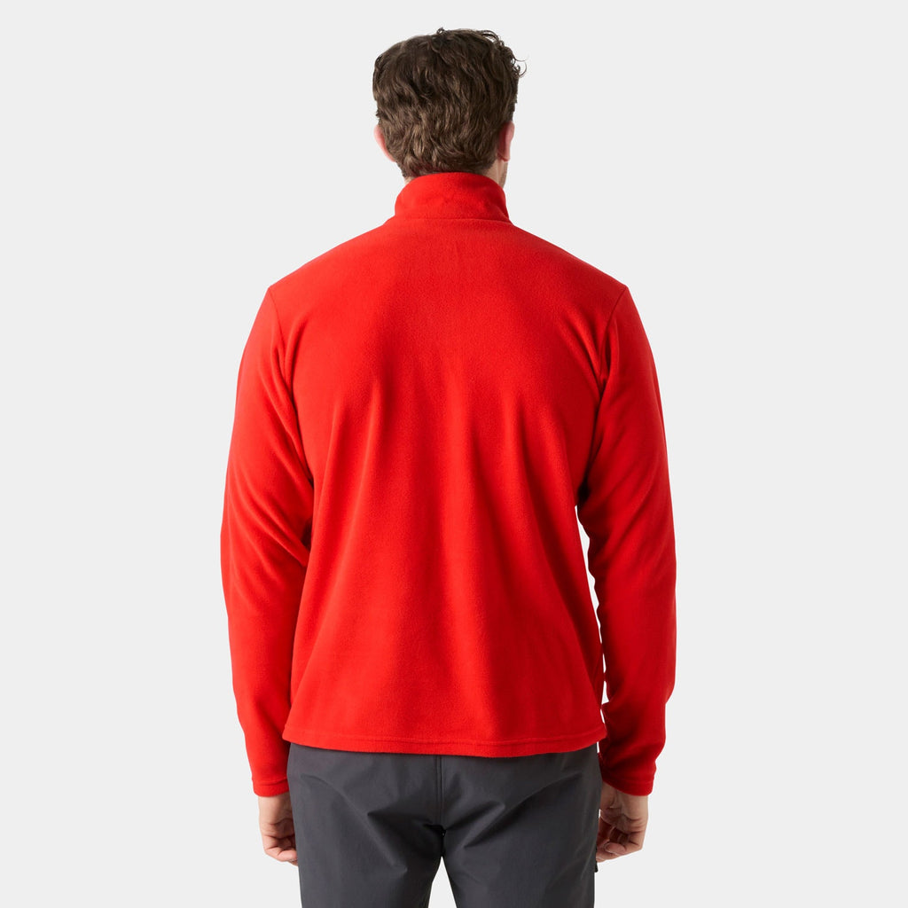 DAYBREAKER 1/2 ZIP FLEECE, ALERT RED, XXL