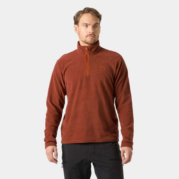DAYBREAKER 1/2 ZIP FLEECE, IRON OXIDE, XXL