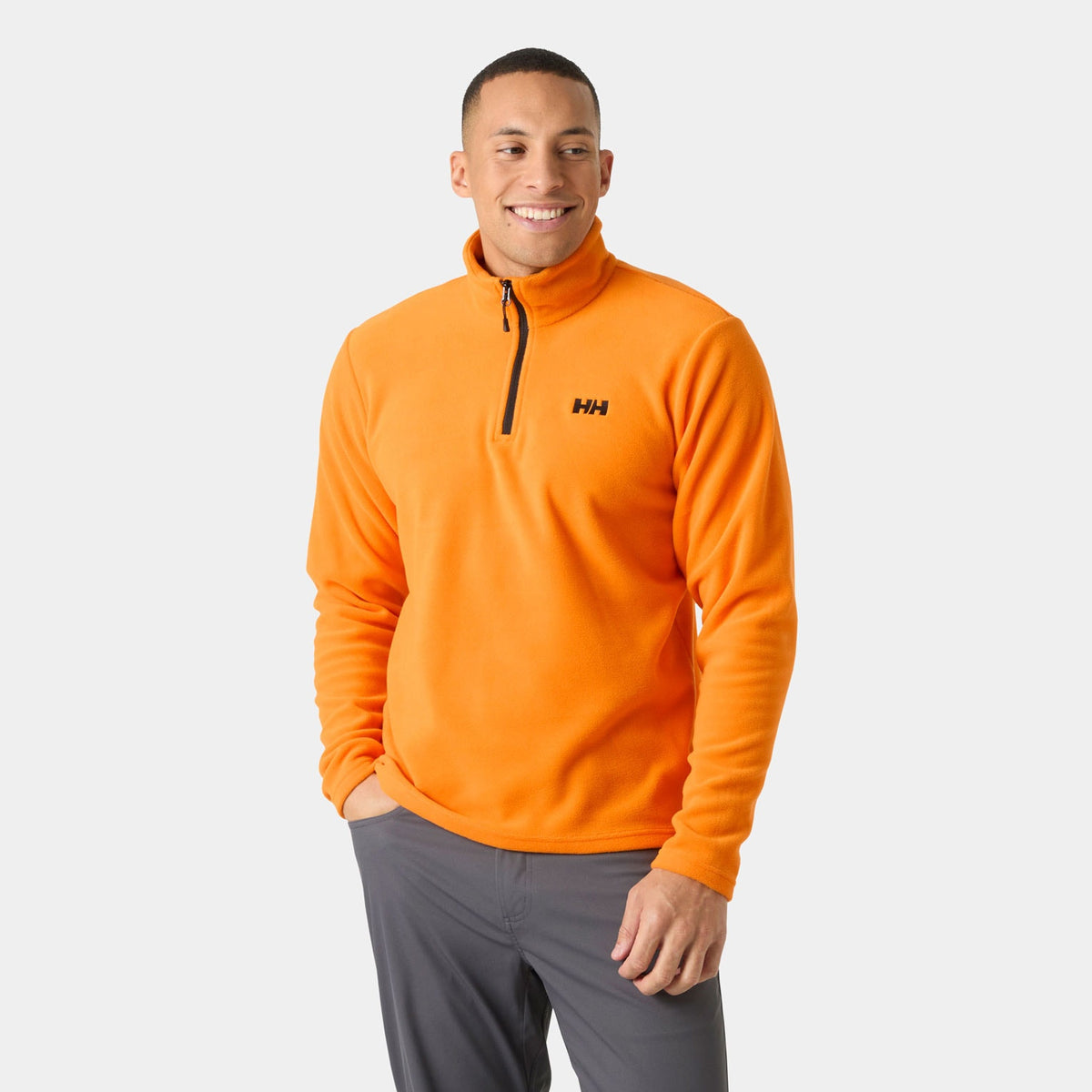 DAYBREAKER 1/2 ZIP FLEECE, IGNITE ORAN, XXL