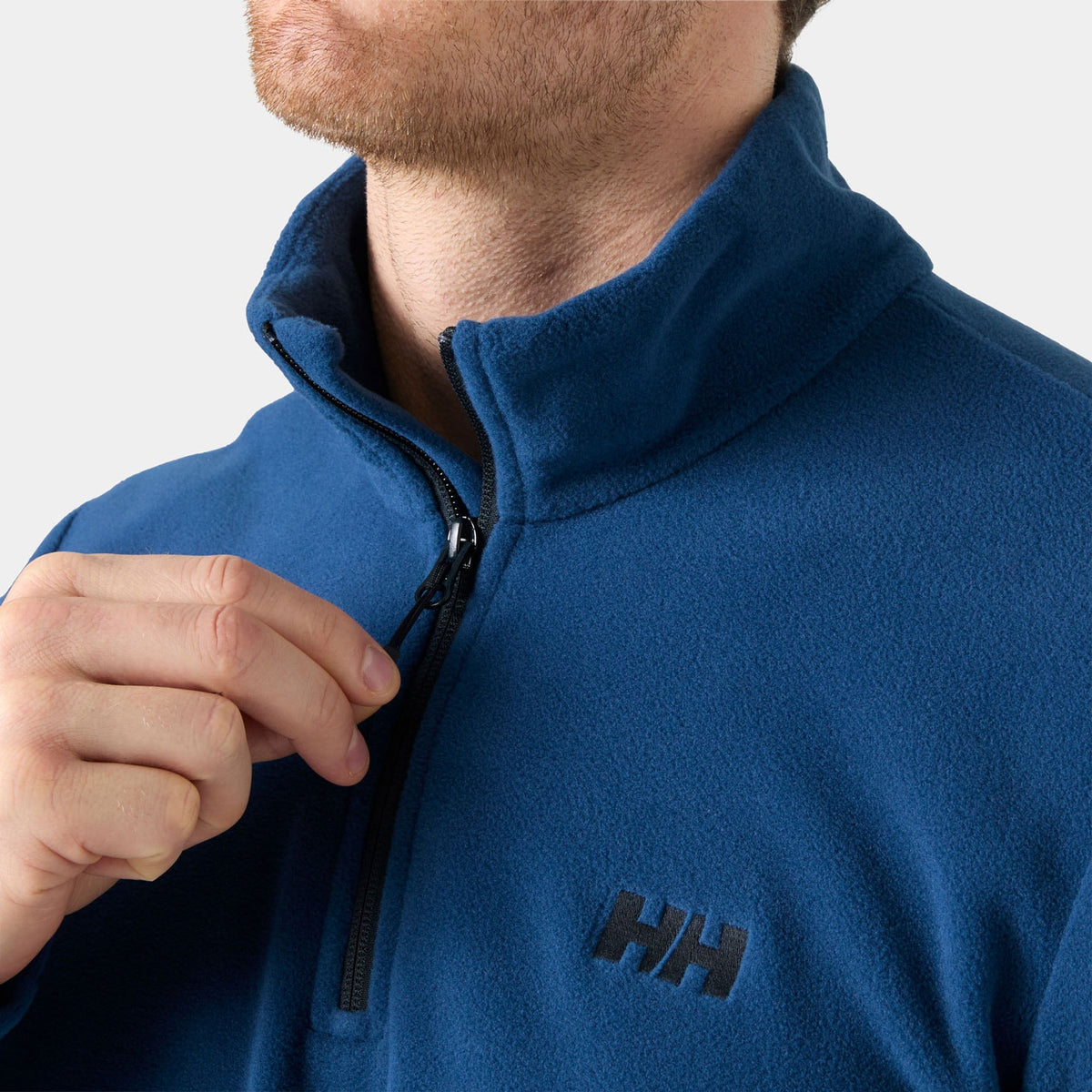 DAYBREAKER 1/2 ZIP FLEECE, DARK BLUE, XXL