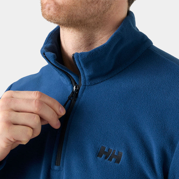 DAYBREAKER 1/2 ZIP FLEECE, DARK BLUE, XXL