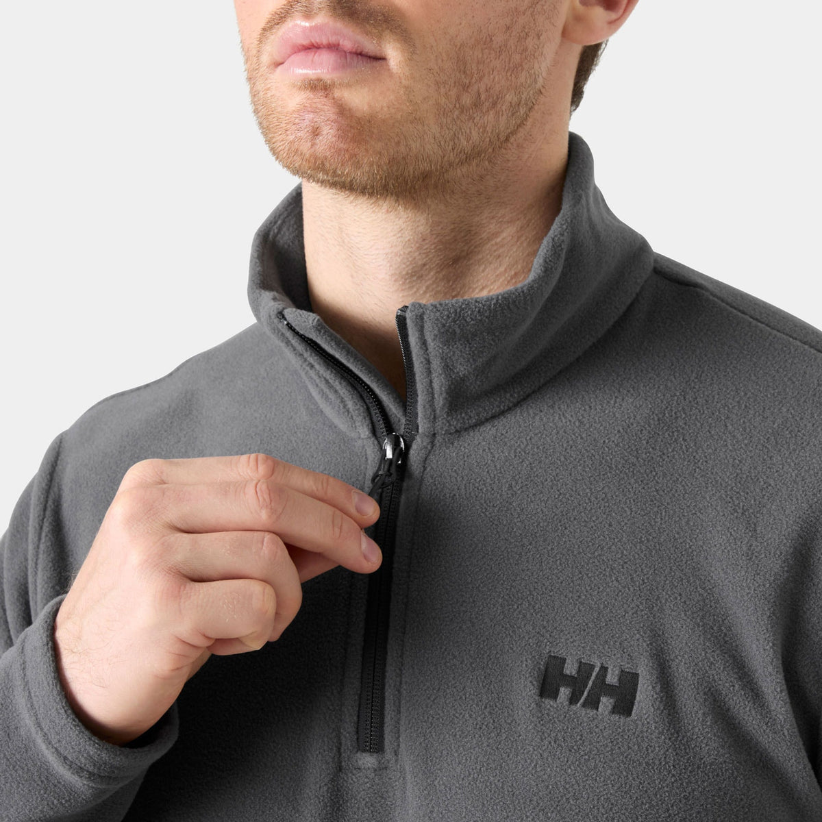 DAYBREAKER 1/2 ZIP FLEECE, THUNDER GRE, XXL