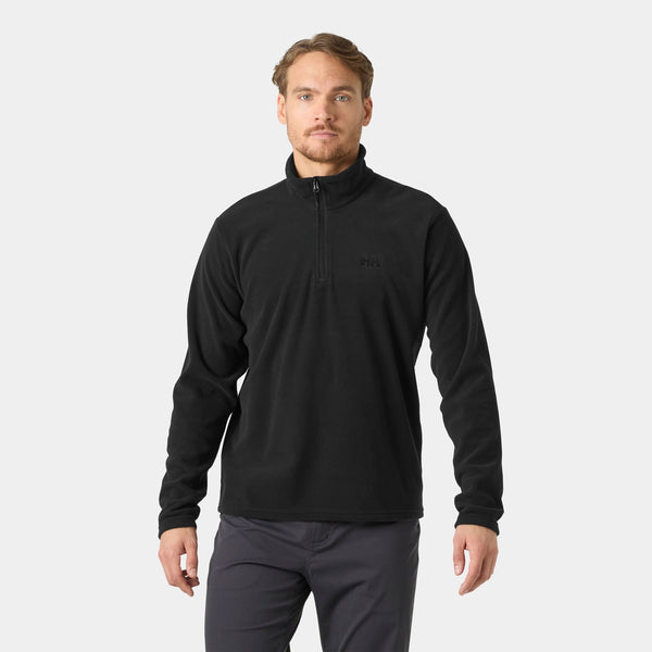 DAYBREAKER 1/2 ZIP FLEECE, BLACK, XXL