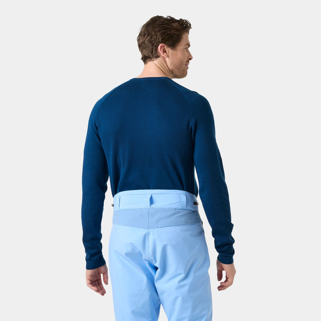 LIFA MERINO KNITEVO CREW, DARK BLUE, XXL