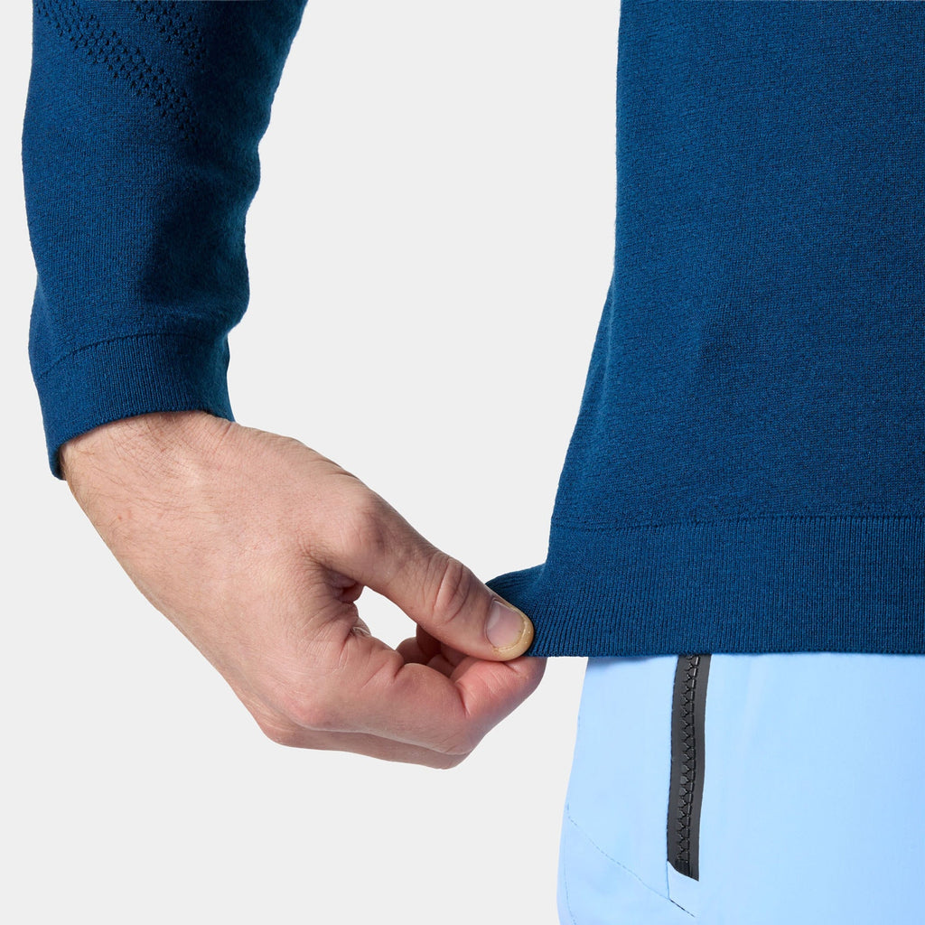 LIFA MERINO KNITEVO CREW, DARK BLUE, XXL
