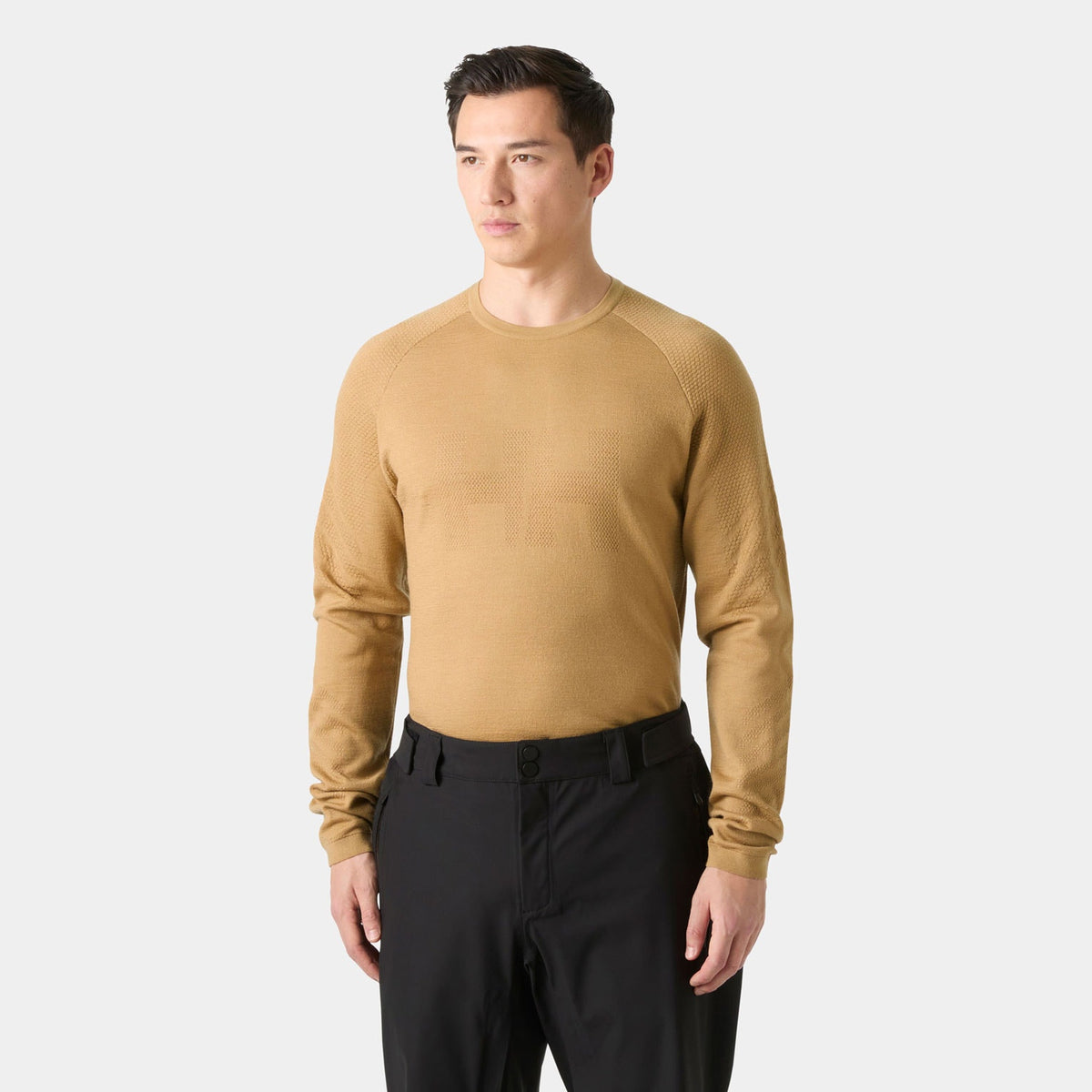 LIFA MERINO KNITEVO CREW, ELMWOOD, XXL