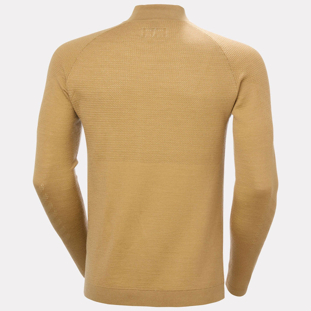 LIFA MERINO KNITEVO 1/2 ZIP, ELMWOOD, XXL