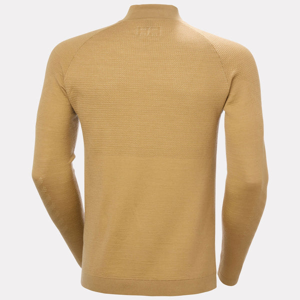 LIFA MERINO KNITEVO 1/2 ZIP, ELMWOOD, XXL