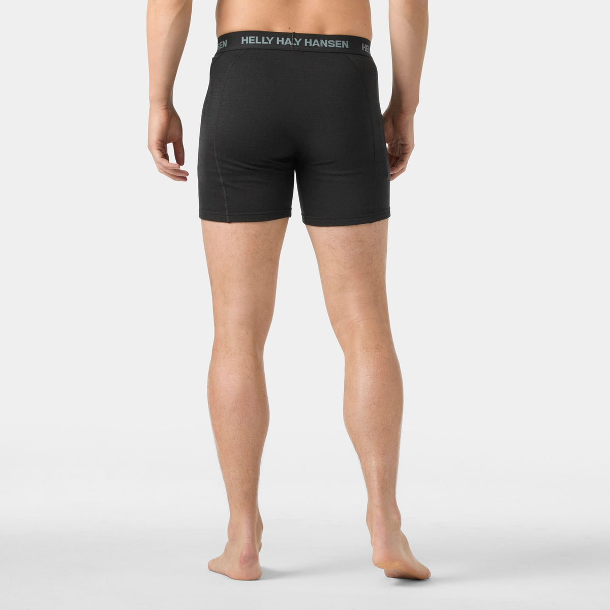 HH LIFA MERINO BOXER, BLACK, XXL