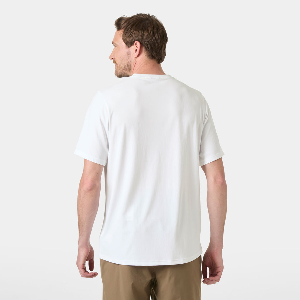 LIFA ACTIVE SOLEN TSHIRT, WHITE, XXL