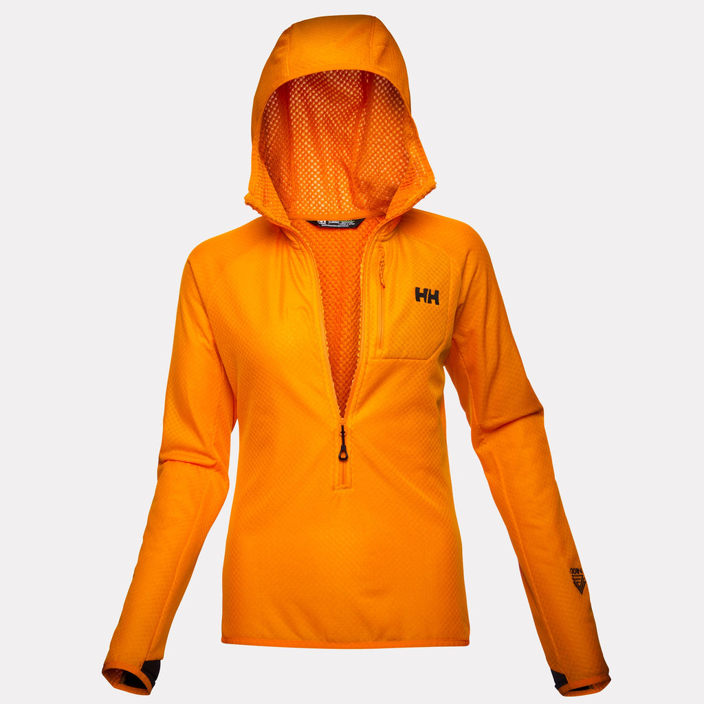 W ODIN BREEZE HOODED FLEECE, IGNITE ORAN, L
