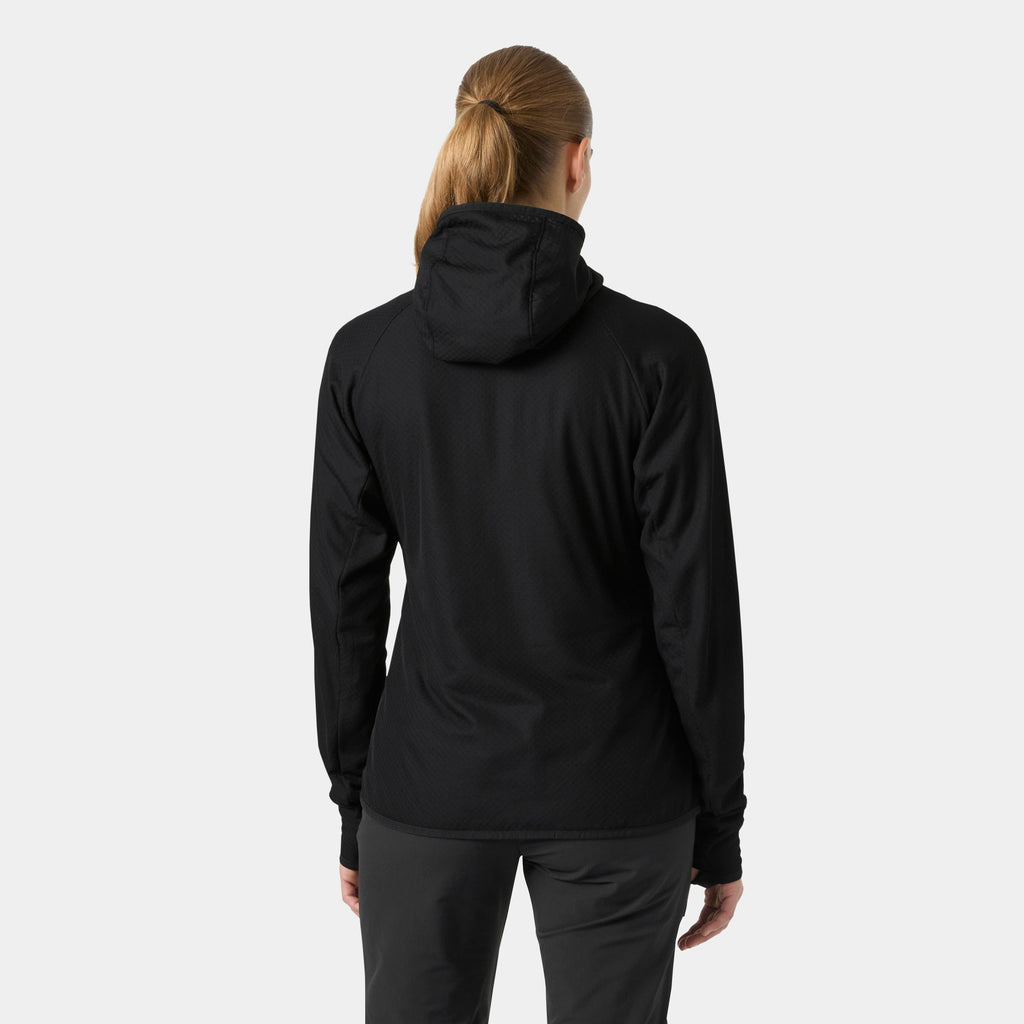 W ODIN BREEZE HOODED FLEECE, BLACK, XL