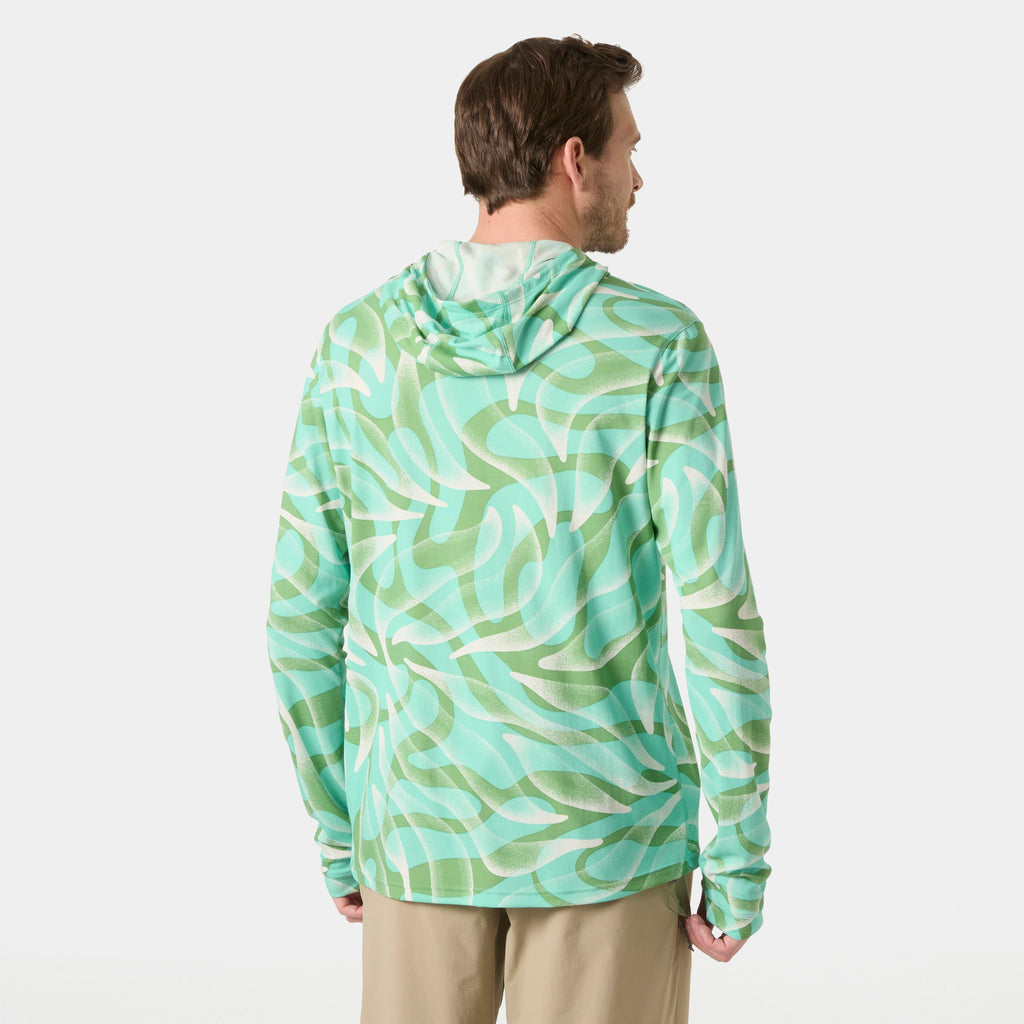 LIFA ACTIVE SOLEN HOODIE, LAGOON CHIR, XXL