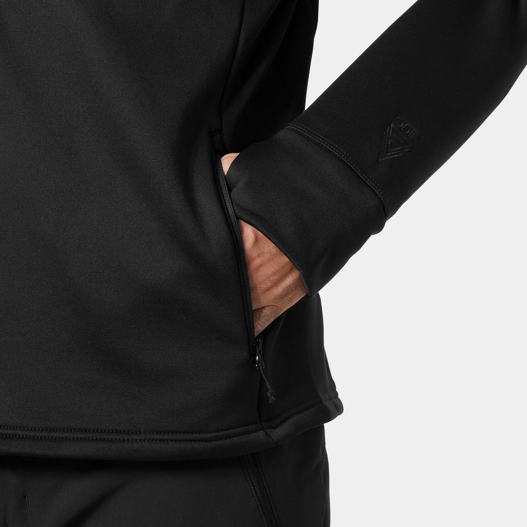 ODIN THERMAL PRO HOODED JACKET, BLACK, XL