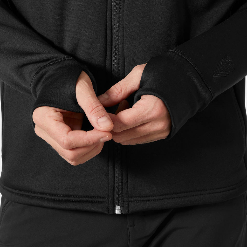 ODIN THERMAL PRO HOODED JACKET, BLACK, XL