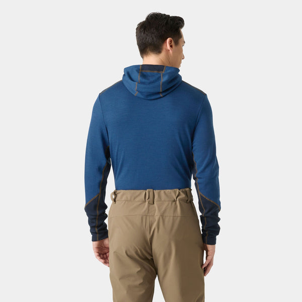 LIFA MERINO MIDWEIGHT HOODIE, DARK BLUE, XXL