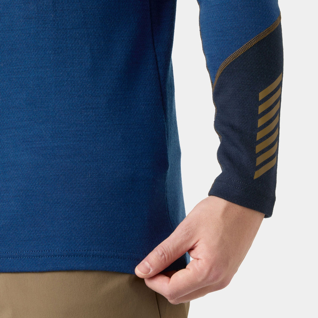 LIFA MERINO MIDWEIGHT HOODIE, DARK BLUE, XXL