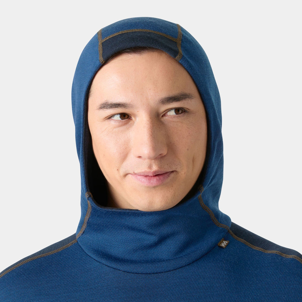 LIFA MERINO MIDWEIGHT HOODIE, DARK BLUE, XXL