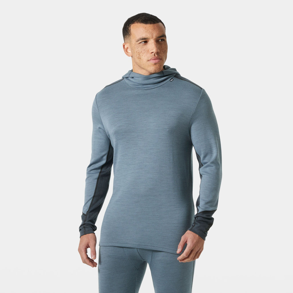 LIFA MERINO MIDWEIGHT HOODIE, WASHED NAVY, XXL