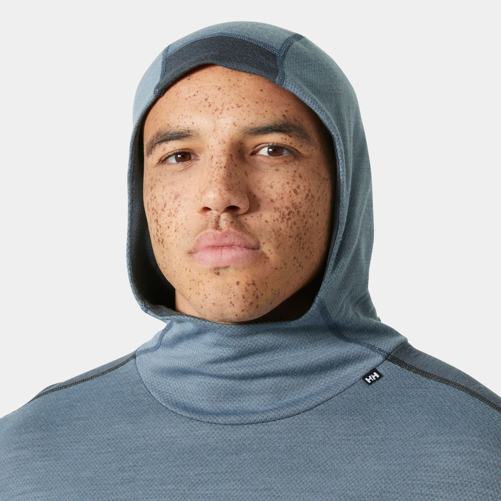 LIFA MERINO MIDWEIGHT HOODIE, WASHED NAVY, XXL