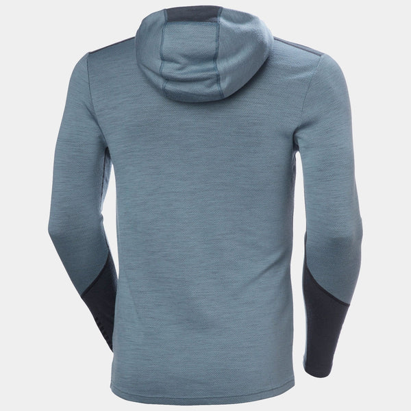 LIFA MERINO MIDWEIGHT HOODIE, WASHED NAVY, XXL