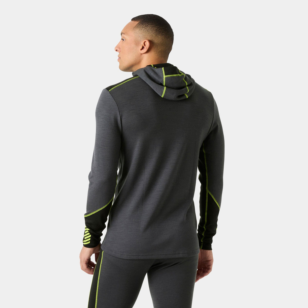 LIFA MERINO MIDWEIGHT HOODIE, THUNDER GRE, XXL