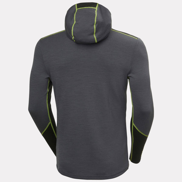 LIFA MERINO MIDWEIGHT HOODIE, THUNDER GRE, XXL