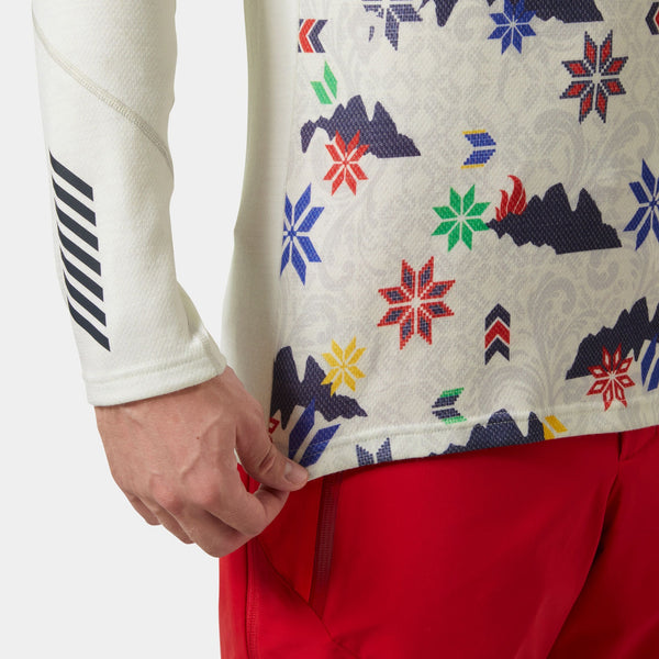 LIFA MERINO MIDWEIGHT 1/2 ZIP, OFF WHITE, XXL