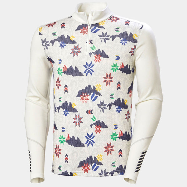 LIFA MERINO MIDWEIGHT 1/2 ZIP, OFF WHITE, XXL