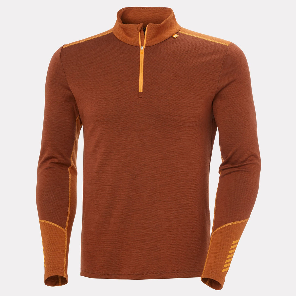 LIFA MERINO MIDWEIGHT 1/2 ZIP, IRON OXIDE, XXL