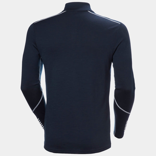 LIFA MERINO MIDWEIGHT 1/2 ZIP, NAVY, XXL
