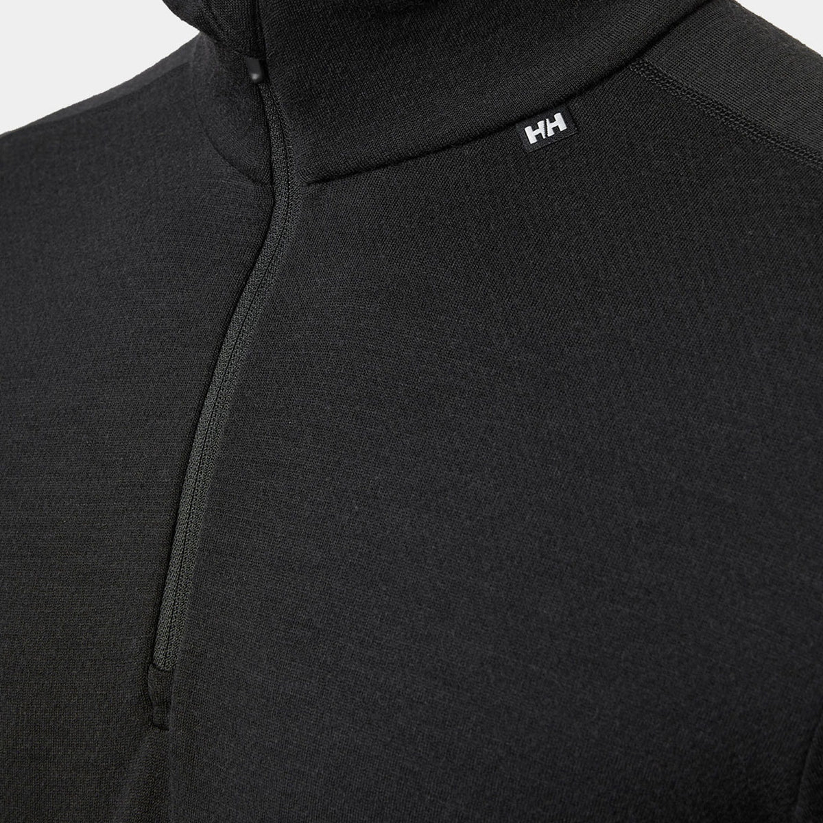 LIFA MERINO MIDWEIGHT 1/2 ZIP, BLACK, M