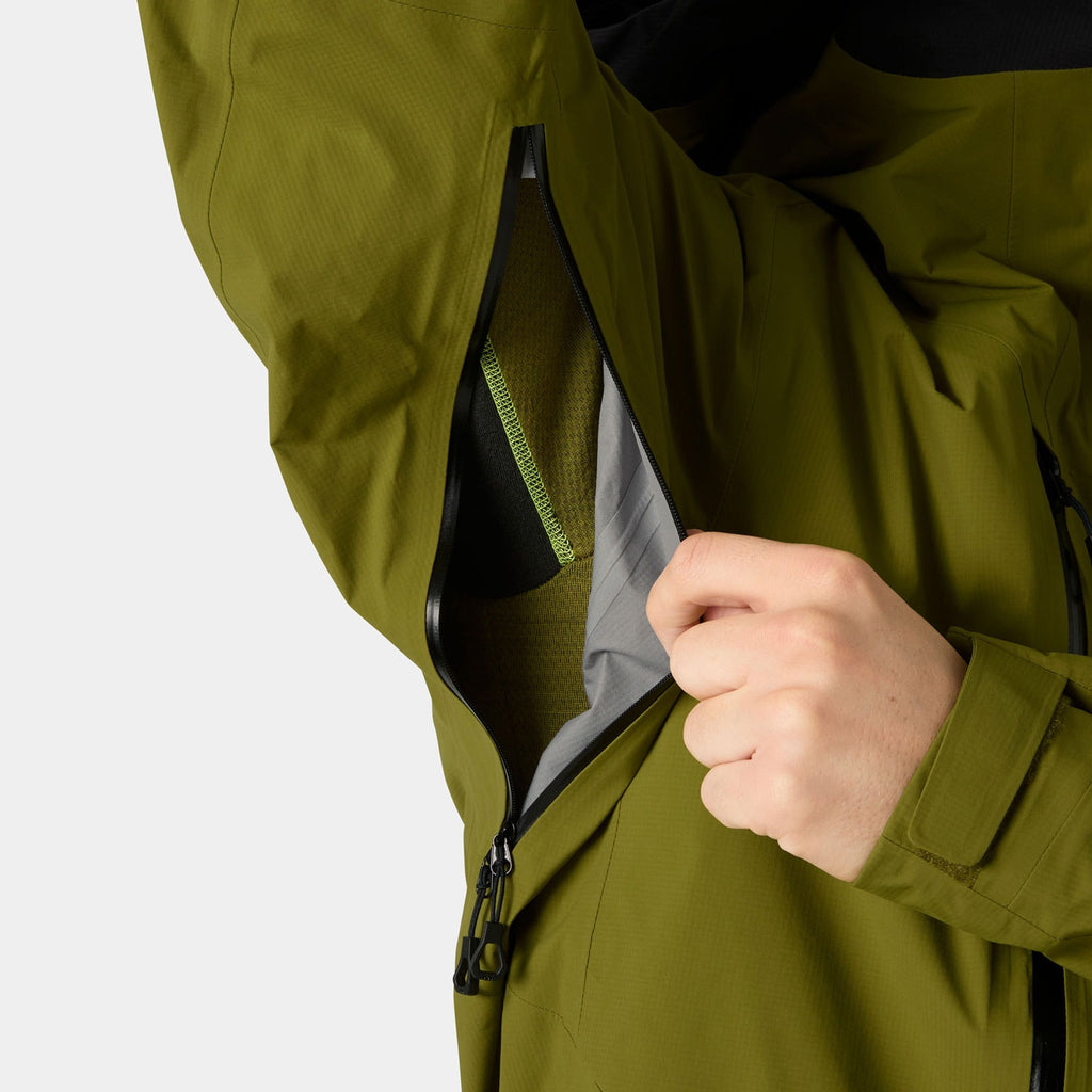 LIFA MERINO MIDWEIGHT CREW, OLIVE GREEN, XXL