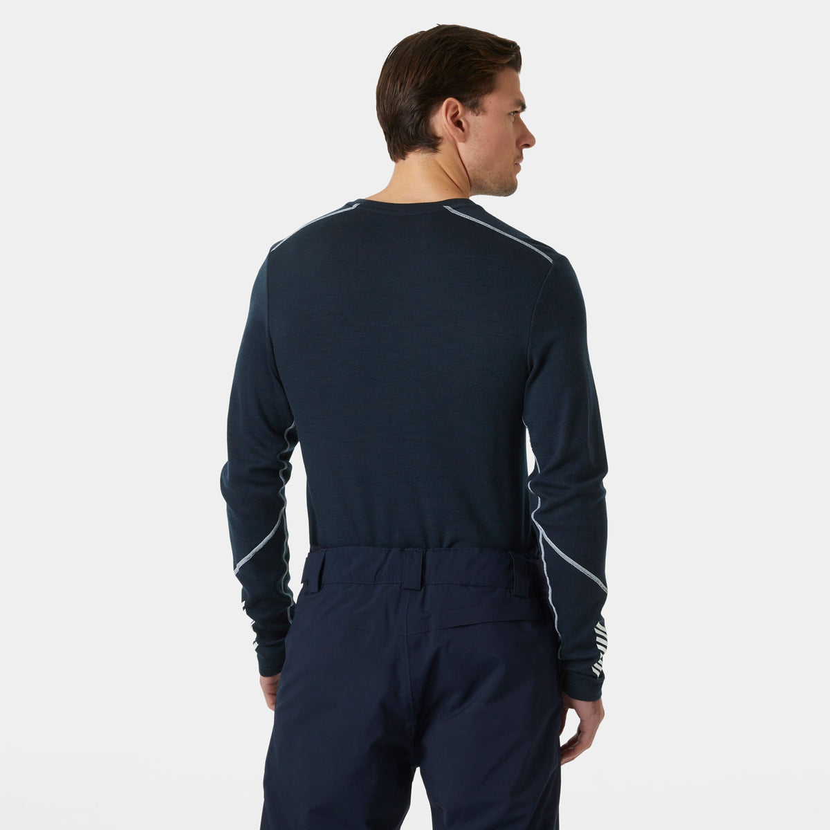 LIFA MERINO MIDWEIGHT CREW, NAVY, XXL