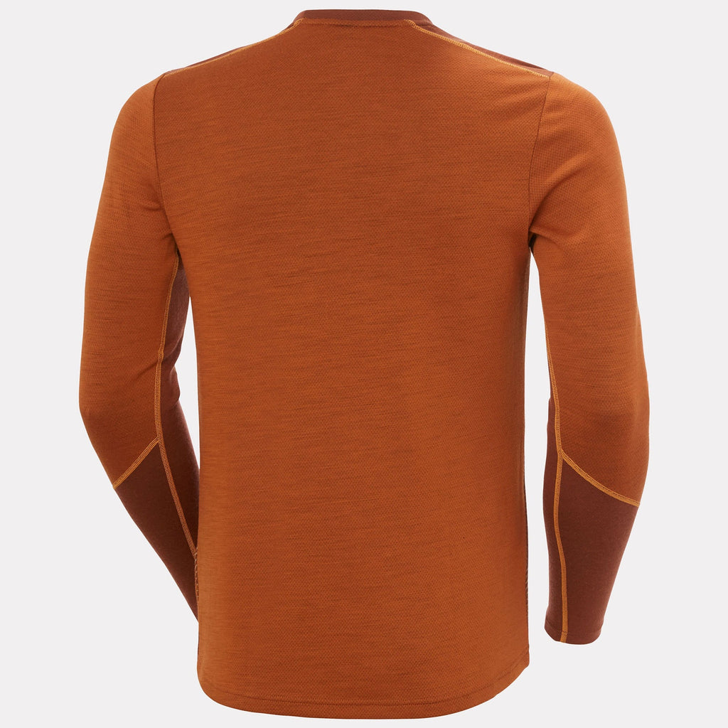LIFA MERINO MIDWEIGHT CREW, GINGER BISC, L