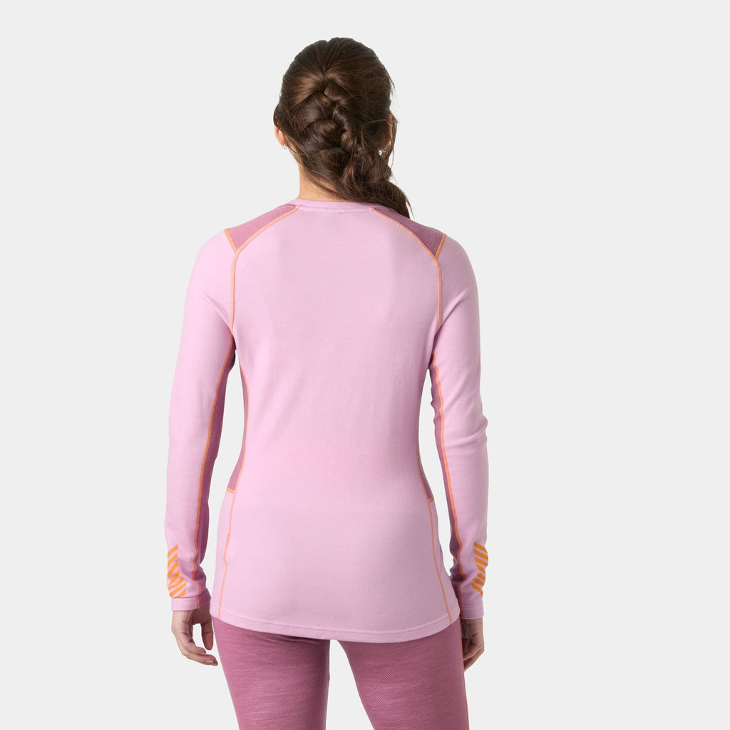 W LIFA MERINO MIDWEIGHT CREW, CHERRY BLOS, L