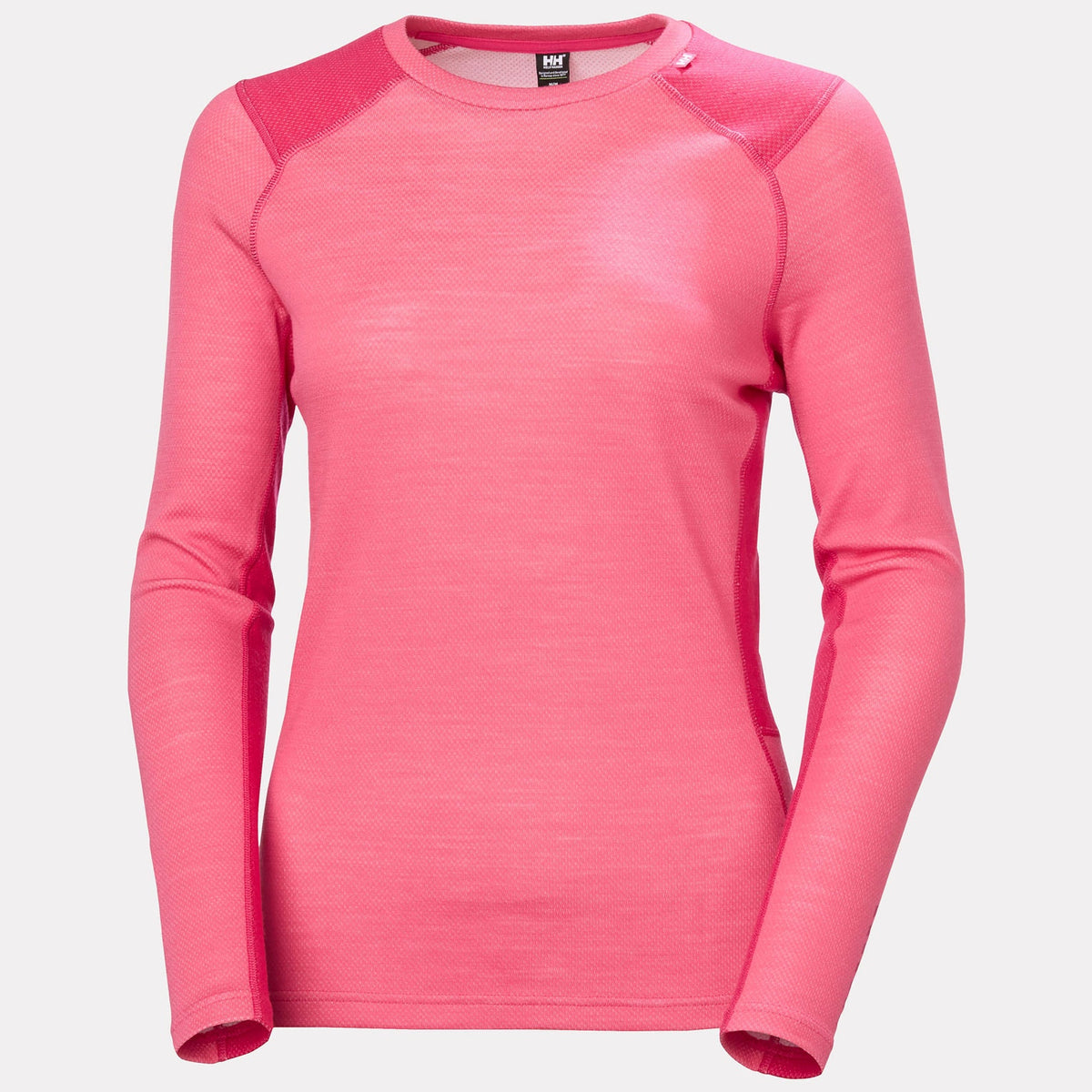 W LIFA MERINO MIDWEIGHT CREW, HOT PINK, L