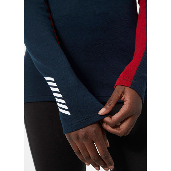 W LIFA MERINO MIDWEIGHT CREW, NAVY, L
